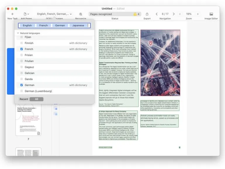 ABBYY FineReader PDF for MAC ESD, Subscription, Single User, 1yr