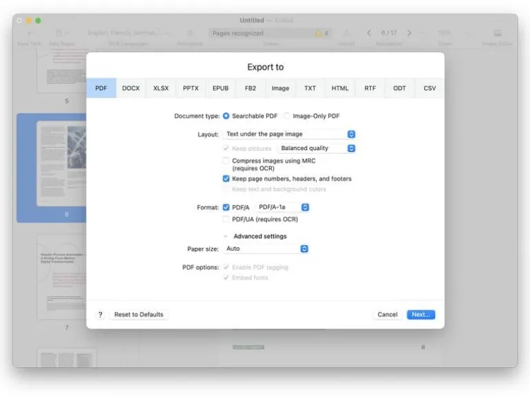 ABBYY FineReader PDF for MAC ESD, Subscription, Single User, 1yr