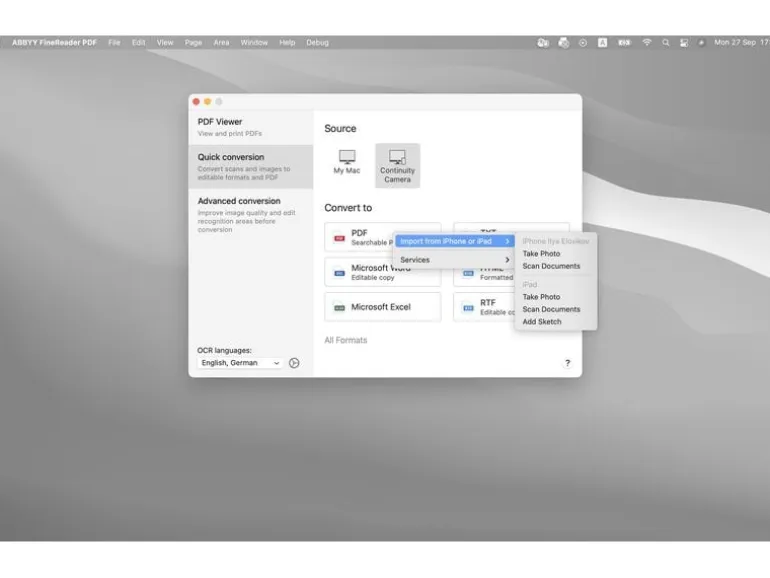 ABBYY FineReader PDF for MAC ESD, Subscription, Single User, 1yr