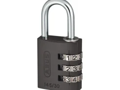 Abus Zahlenschloss 145/30 Lock-Tag Titanium Aluminium