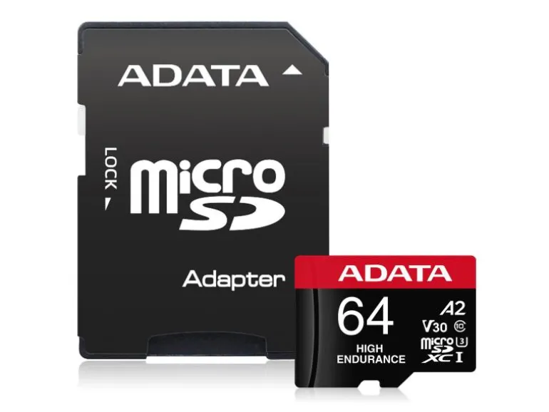 ADATA microSDXC-Karte High Endurance 64 GB