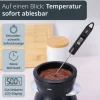 ADE Küchenthermometer digital Schwarz