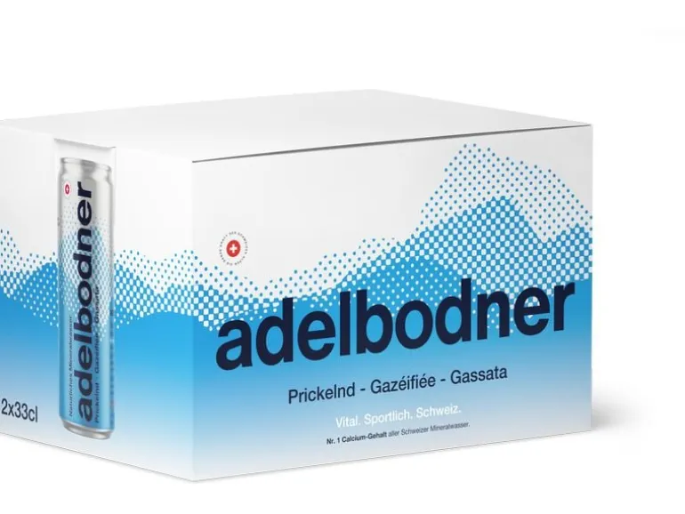 Adelbodner adelbodner Prickelnd Dose 12 x 330 ml