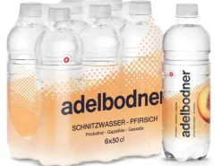 Adelbodner Schnitzwasser Pfirsich 6 x 500 ml