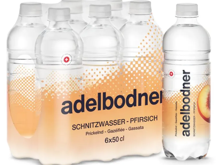 Adelbodner Schnitzwasser Pfirsich 6 x 500 ml