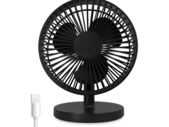 ADE Tischventilator kabellos Anthrazit