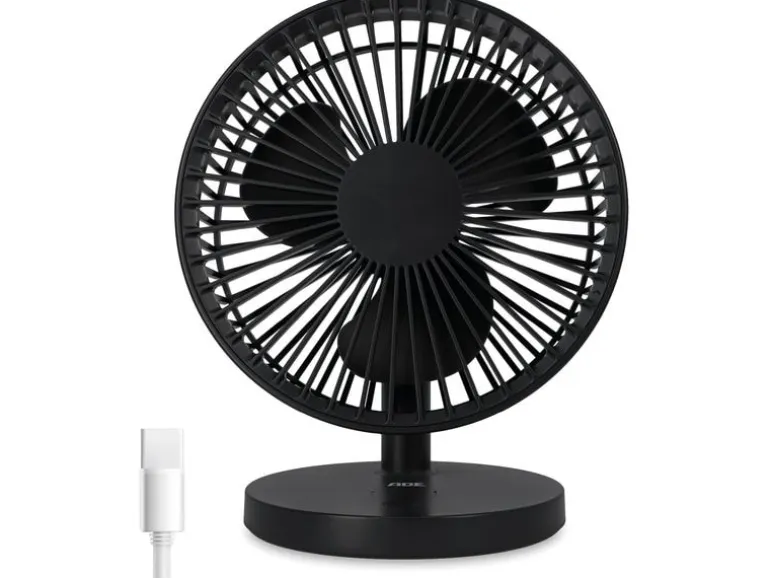 ADE Tischventilator kabellos Anthrazit