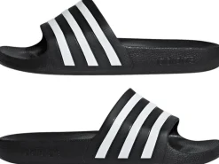 adidas Adilette Aqua Slides Schwarz, 47