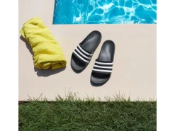 adidas Adilette Aqua Slides Schwarz, 47