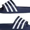adidas Adiletten AQUA Blau/Dark Blue, 37
