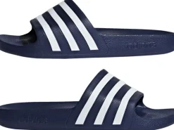 adidas Adiletten AQUA Blau/Dark Blue, 37