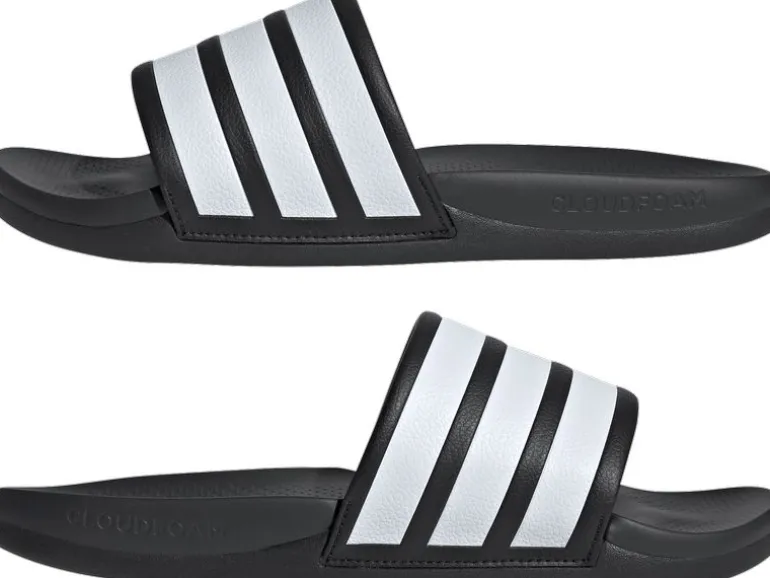 adidas Adiletten COMFORT 2.0 Schwarz/Weiss, 37
