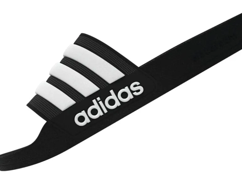 adidas Adiletten Shower Schwarz/Weiss, 47