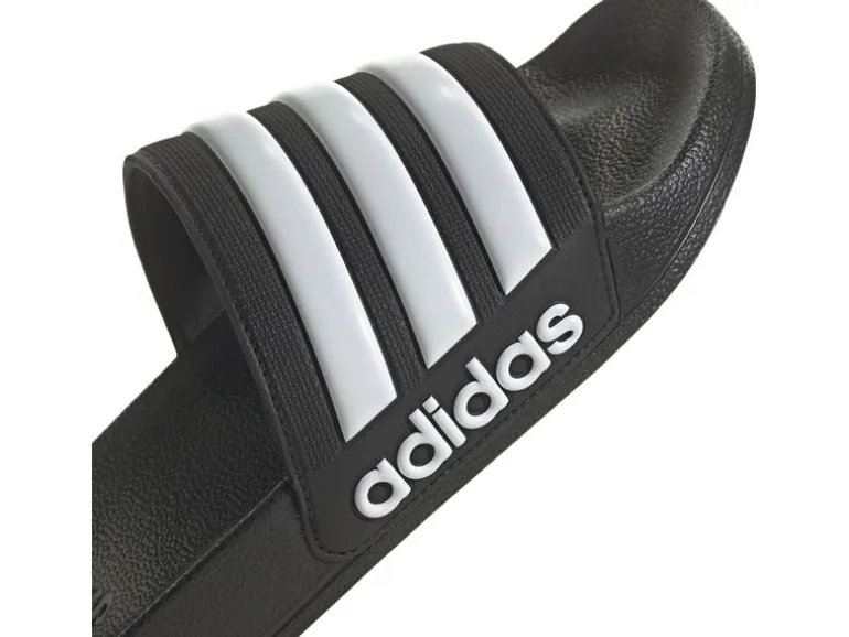 adidas Adiletten Shower Schwarz/Weiss, 47