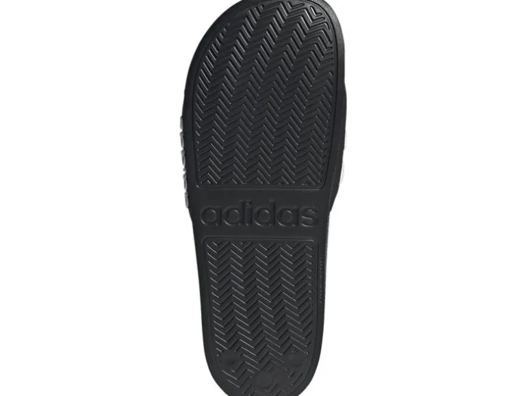 adidas Adiletten Shower Schwarz/Weiss, 47