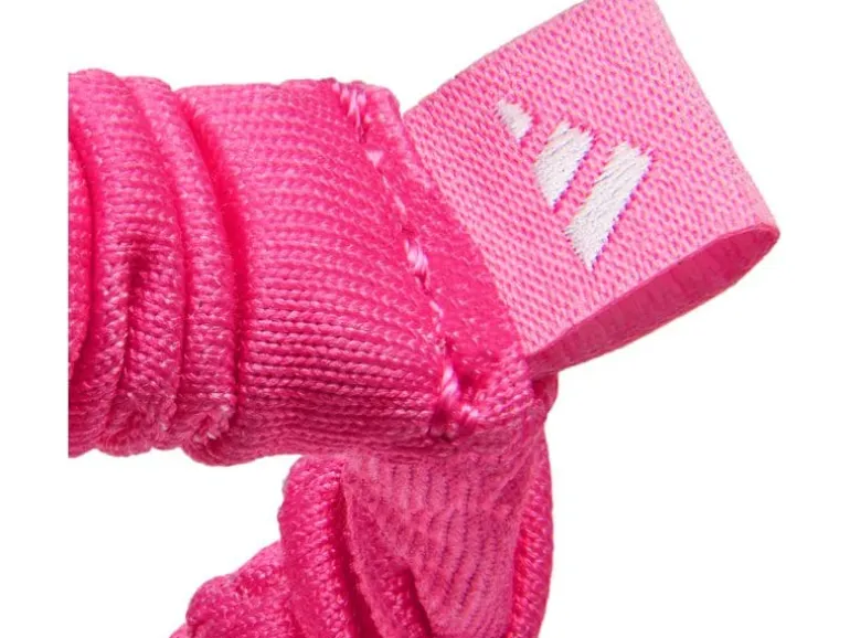 adidas Hair Scrunchies Schwarz und Lucid Pink