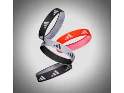 adidas Hair Ties Schwarz, Weiss, Solar Rot