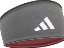 adidas Reversible Headband Grau/Rot
