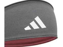 adidas Reversible Headband Grau/Rot