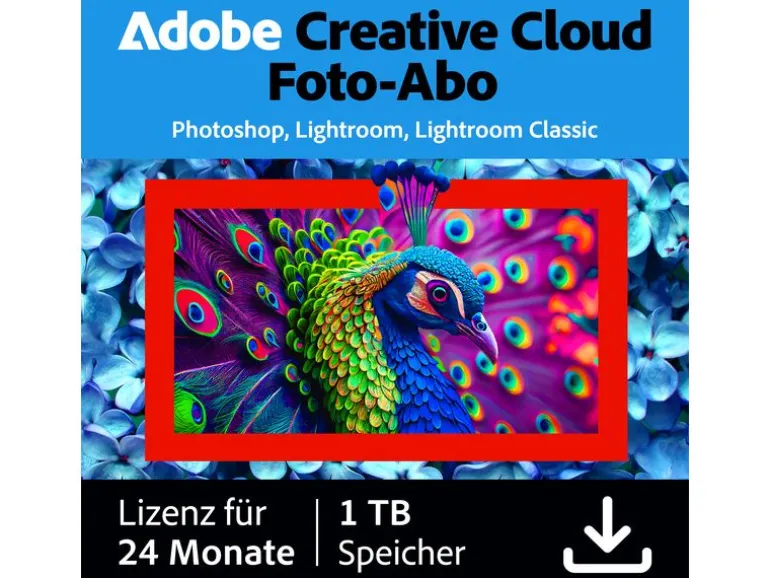 Adobe Creative Cloud Photography plan 1 TB ESD