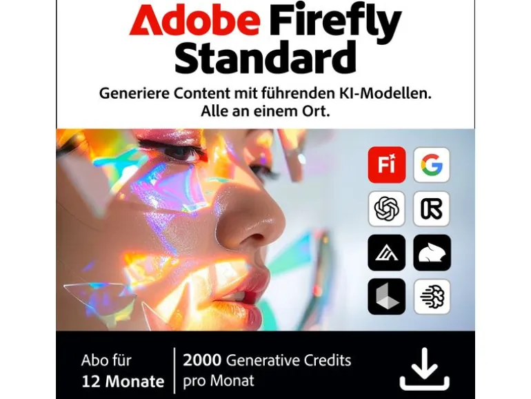 Adobe Firefly Standard ESD, 1 Jahr, WIN & MAC, ML