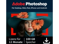 Adobe Photoshop ESD, 1 Jahr, 100 GB Cloud-Speicher