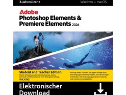 Adobe PHSP & PREM Elements 2026 STE ESD, 3 Jahre, WIN & MAC, ML