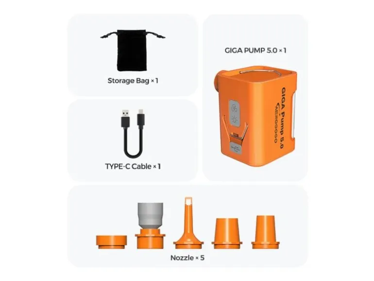 Aerogogo Luftpumpe Giga Pump 5.0
