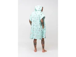AfterEssentials INLINE SERIES PONCHO One Size, Hellblau