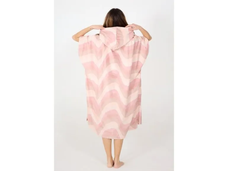 AfterEssentials INLINE SERIES PONCHO One Size, Hellrosa