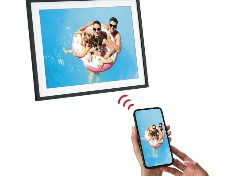 Agfa Digitaler Bilderrahmen Realiview APF1700WiFi 17 " Schwarz