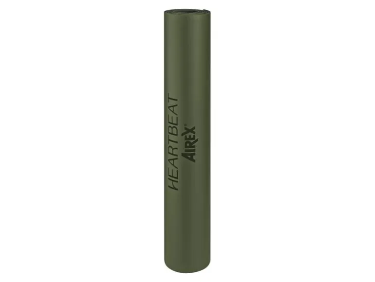 Airex Yogamatte Heartbeat, Olivgrün