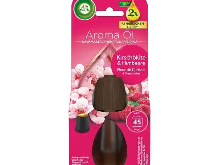 Air Wick Duftspender Nachfüller Kirschblüte und Himbeere 20 ml