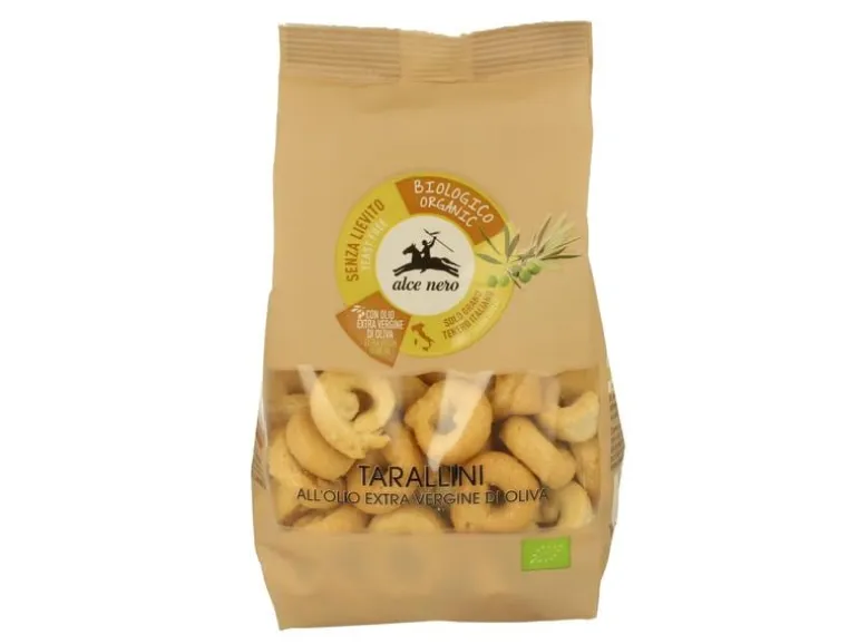 Alce Nero Bio Tarallini mit Olivenöl 250 g