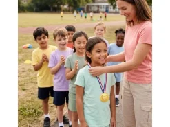 alldoro 30 Medaillen für Kinder Gold, 30-teilig, Kunststoff