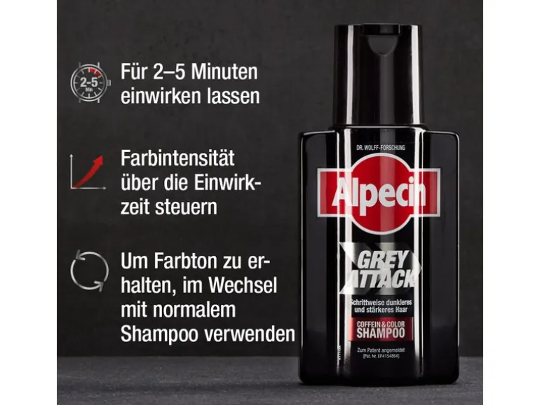 Alpecin Shampoo Grey Attack 200 ml