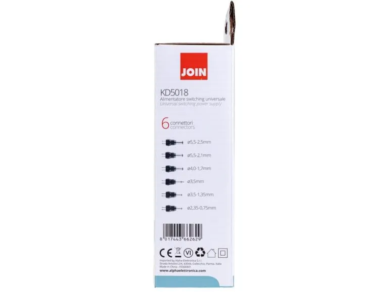 Alpha Elettronica Tischnetzgerät 36 W, 5 - 24 V DC, 3 A universal