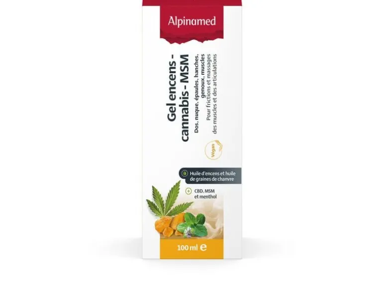 Alpinamed Weihrauch-Cannabis-MSM Gel 100 ml