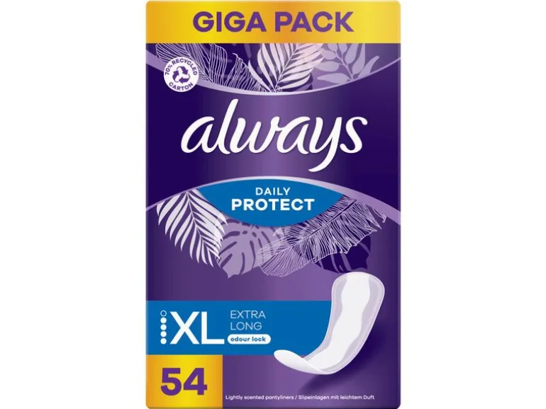 Always Daily Protect Extra Long 54 Stück