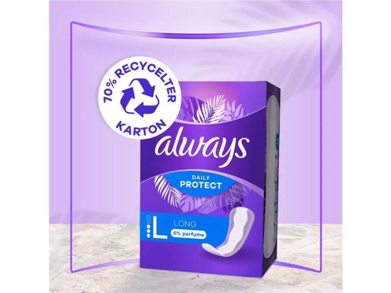 Always Daily Protect Long ohne Duft 64 Stück