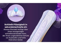 Always Inkontinenz Einlagen Discreet Ultimate Night 48 Stück