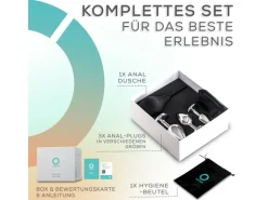 13AM 13AM Butt Blug Set mehrfarbig