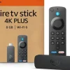 Amazon Fire TV Stick 4K Plus 2025 8 GB Quad-Core Wi-Fi 6 Schwarz