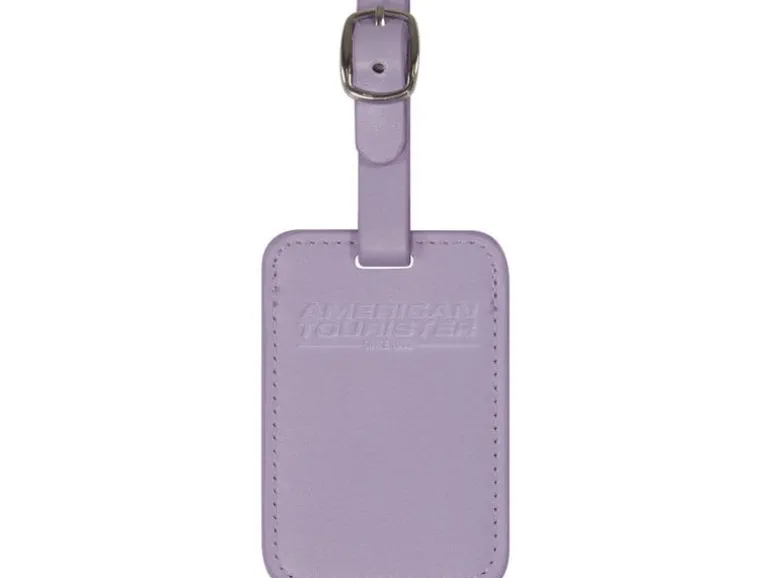 American Tourister Luggage Tag Polyurethan Digital Lavender 2er-Set