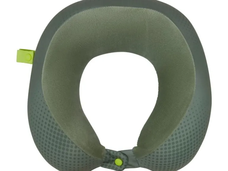 American Tourister Pillow Memoryfoam Olive/Lime 30 x 29 x 11.5 cm