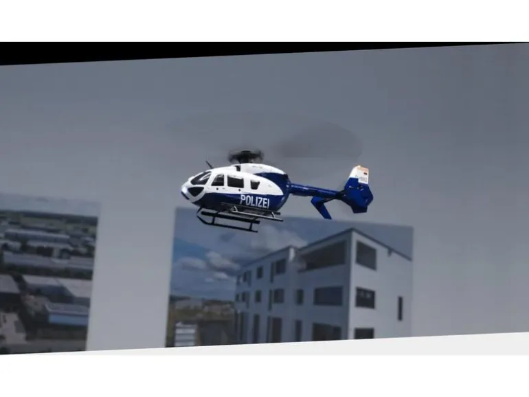 Amewi Helikopter AFX-135 Polizei 4-Kanal Singlerotor RTF