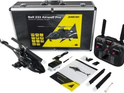 Amewi Helikopter Bell 222 Airwolf Pro GPS 8-Kanal 3D/6G RTF