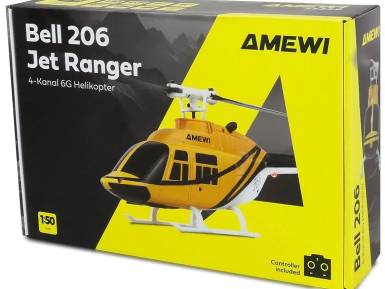 Amewi Helikopter Bell 206 Jet Ranger 4-Kanal 6G RTF