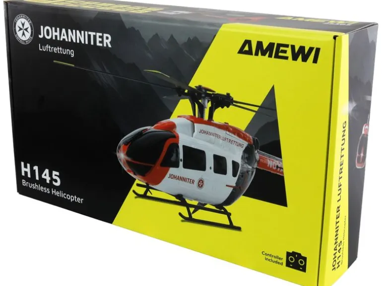 Amewi Helikopter Johanniter H145 6-Kanal 6G RTF