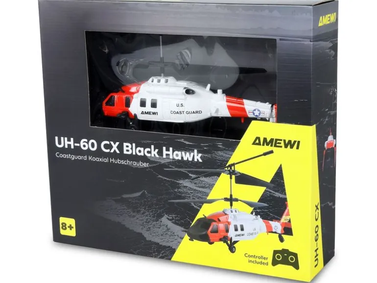Amewi Helikopter UH-60 CX Black Hawk Coastguard RTF